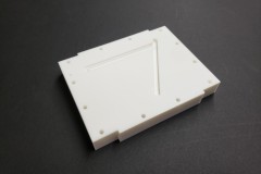 BCS Machining Plastic White PET Ertalyte Base Plate